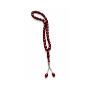 33 Kralen Tasbeeh - bordeaux/rood