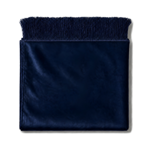 Fluweel dun gebedskleed | Navy