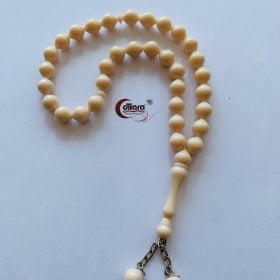33 kralen Tasbeeh - Ovaal creme