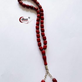 33 Kralen Tasbeeh - bordeaux/rood