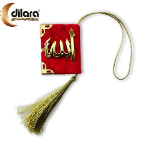 Koran autohanger | Fluweel Rood