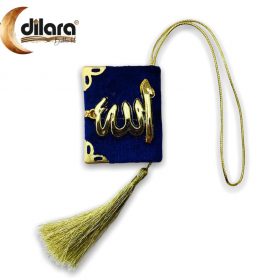 Koran Autohanger | Fluweel D.Blauw