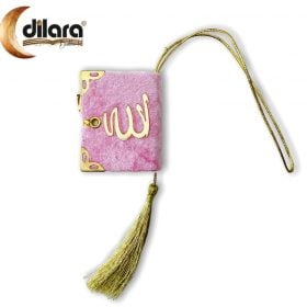 Koran autohanger | Fluweel Roze