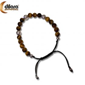 Armband Tijgeroog Bruin | Kaplangözü Kahve