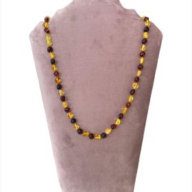 Barnsteen | Ketting Ovaal Multi