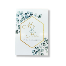 Wenskaart | Mr & Mrs