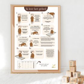 Poster | Ik Leer Het Gebed | Jongens