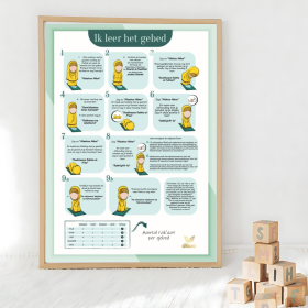 Poster | Ik Leer Het Gebed | Meisjes