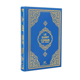 Koran met Franse vertaling | Blauw