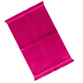 Fluweel gebedskleed | Fel roze