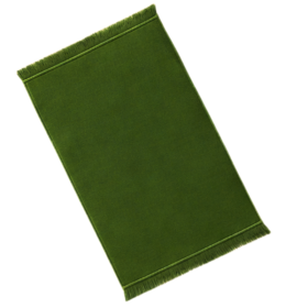 Fluweel gebedskleed | Grasgroen
