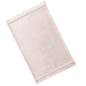 Fluweel gebedskleed | Poederroze