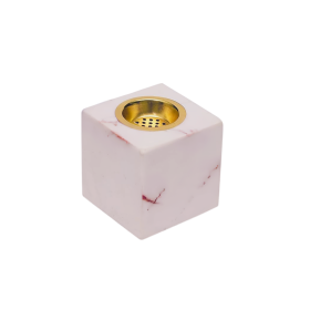 Bakhoorbrander Roze Marmer – Kubus