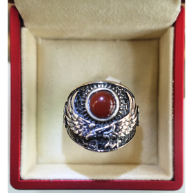 925 Zilveren Agaat Ring