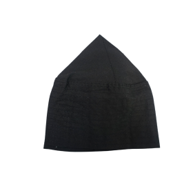 Kufi platte top | Zwart