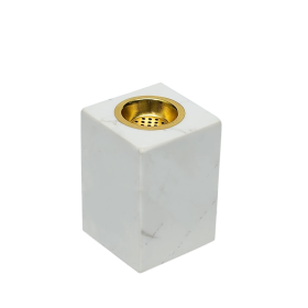 Bakhoorbrander Wit Marmer – Lang