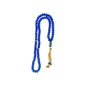 Kristallen Tasbeeh | Blauw