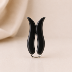 Hijab pin Tulp | Zwart