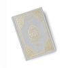 Arabische Koran met tajwiedkleuren | Middelgroot | Zilverkleurig