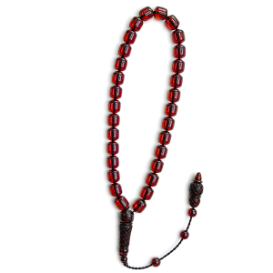 33-Kralen Tasbih – Robijnrood