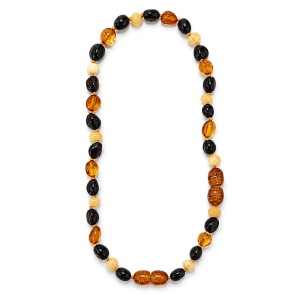 Barnsteen Kinderketting- Duocolor