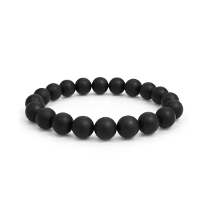 Matte Onyx Kralenarmband – 8 mm