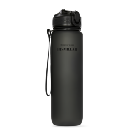 Waterfles Bismillah 1L | zwart