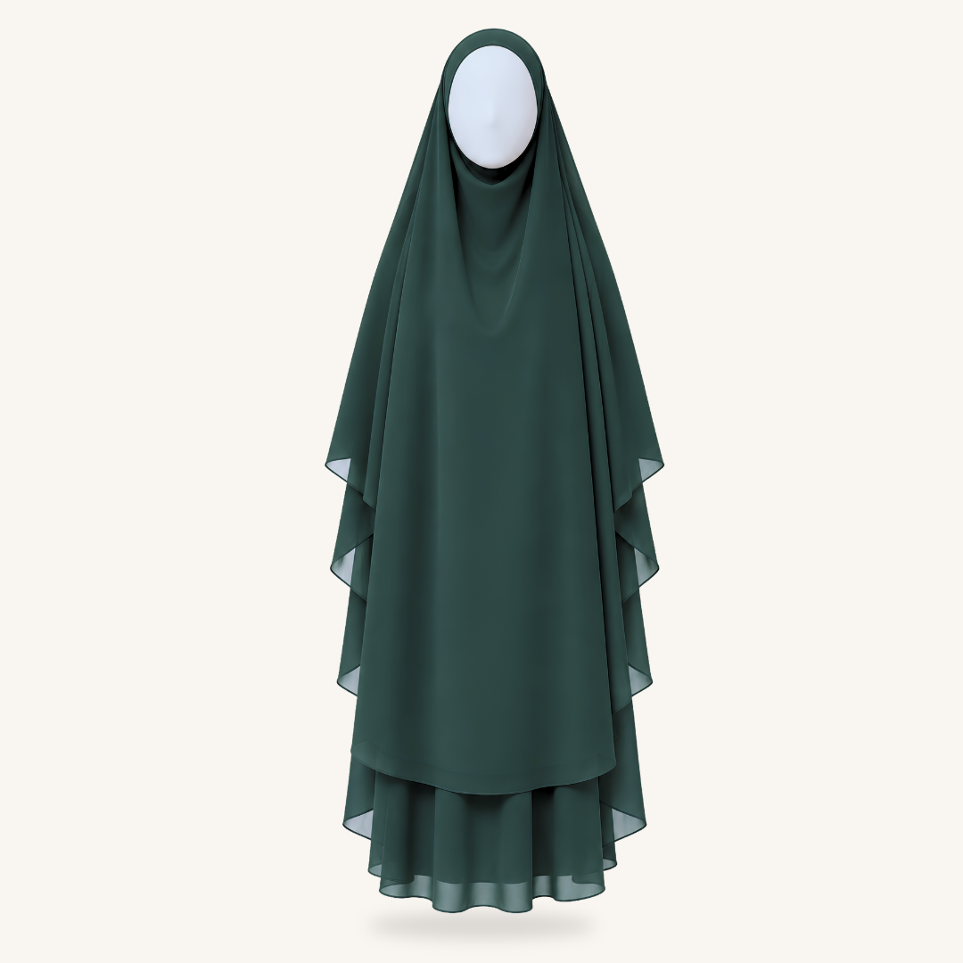 Khimaar Dennengroen – Şifon 3 Katlı