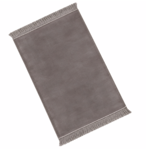 Fluweel gebedskleed | Koel taupe