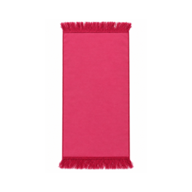 Effen Kindergebedskleed met Franjes – Roze