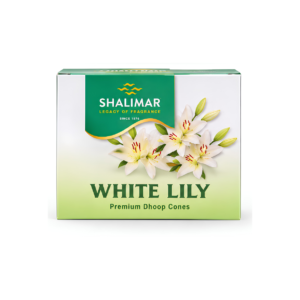 Shalimar White Lily Wierookkegels – Witte Lelie