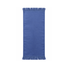 Effen Kindergebedskleed met Franjes – Blauw