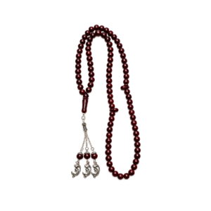 Tasbeeh 99 kralen – Bruinrood