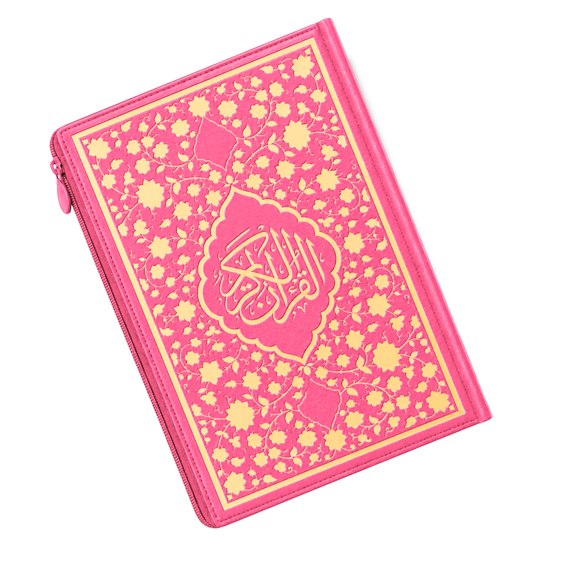 Koran Hafiz Formaat met Rits – Hattat Hamid Aytaç | Roze